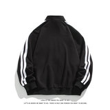 运动撞色开衫卫衣大码宽松休闲立领外套W4641-P48【特价】，女装短外套，电商A007-1