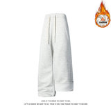 简约加绒休闲裤男直筒垂感保暖运动风长裤K7783JR（加绒）特价P37，男装棉衣，电商A007-1