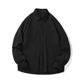 春装宽松重磅外套男大码港风休闲潮流衬衫C2177-P35【特价】，男装衬衫，电商A007-1