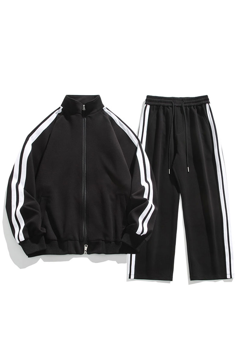 加绒加厚运动服套装W4641JR（加绒）特P53/K8579JR（加绒）特P43,男装休闲套装,电商A007-1