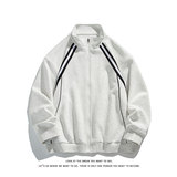 美式开衫卫衣宽松情侣基础款休闲运动外套上衣W4689-特价P52，女装短外套，电商A007-1