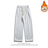 简约加绒休闲裤男直筒垂感保暖运动风长裤K7783JR（加绒）特价P37，男装棉衣，电商A007-1