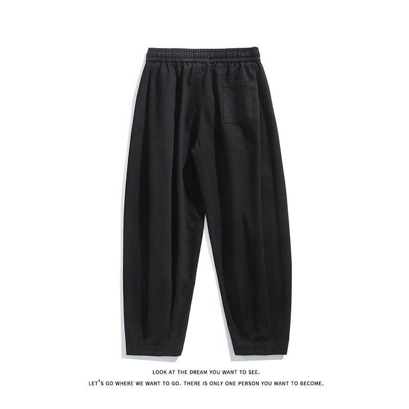 美式潮高腰显瘦宽松大码全棉休闲裤小束脚K8583-P42【特价】,男装休闲裤,电商A007-1