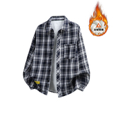 CJ9738藏青格(加绒) CJ9738藏青格(加绒)