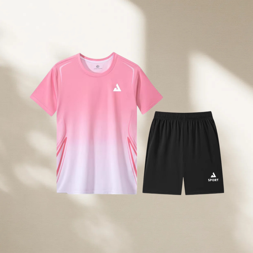 JOOLA/尤拉乒乓球服羽毛球匹克球服套装男女款短袖速干运动透气图片