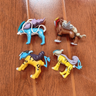 神奇宝贝宝可梦口袋妖怪雷公水君炎帝大号手办模型玩具