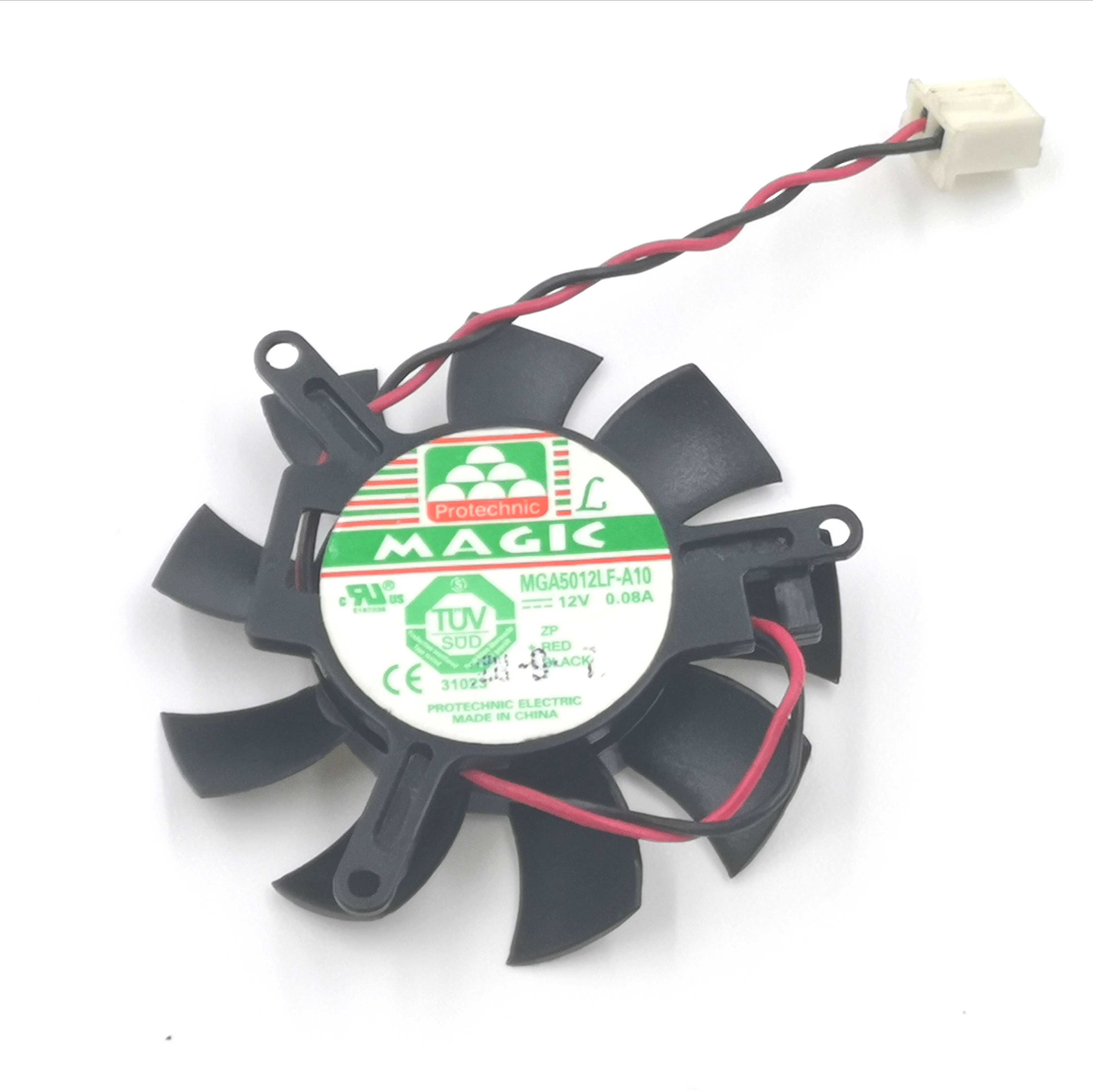 永立5010显卡风扇  MGA5012LF-A10  0.08A   直径45mm   孔距39mm