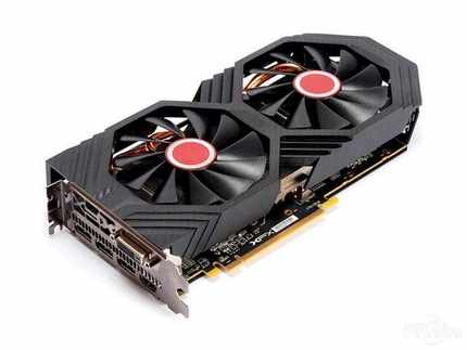 包邮 讯景/XFX RX 560D RX 570 RX 580 黑狼版 战狼版 显卡风扇