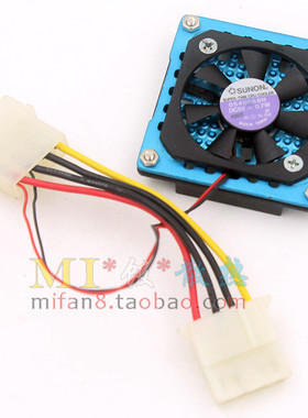 SUNON   054006BH 5V   0.7W   电源D口大4PIN   电脑散热风扇
