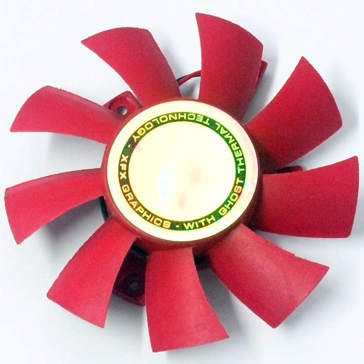 xfx讯景hd7750775中尉显卡风扇