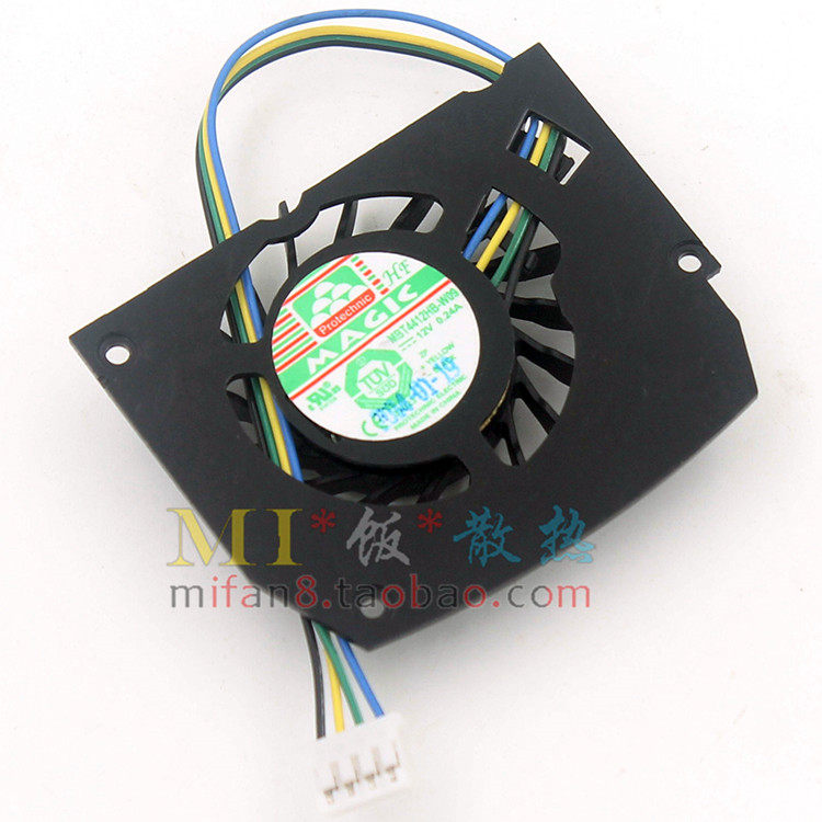 原装丽台 Quadro K420 K600 MBT4412HB-W09 12V 0.24A 双滚珠风扇