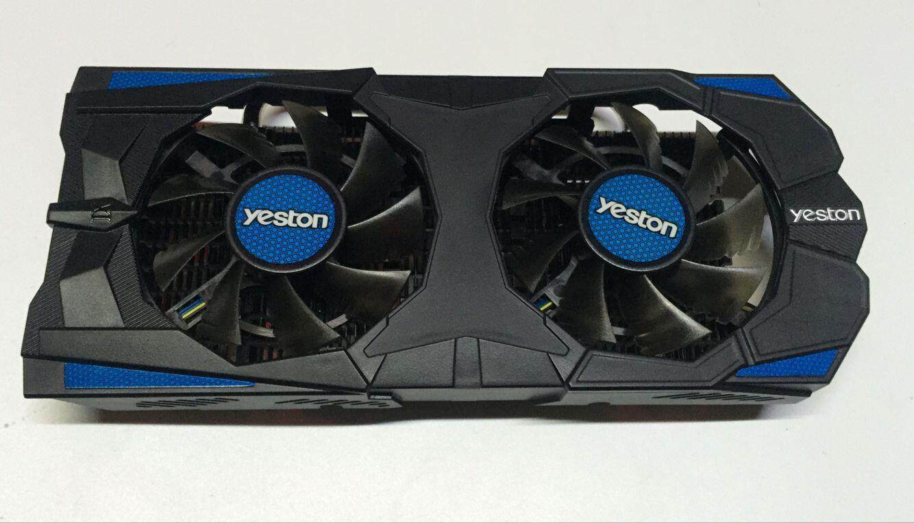 盈通GTX660 GTX750TI 游戏高手 显卡散热器 2热管 53*53孔距