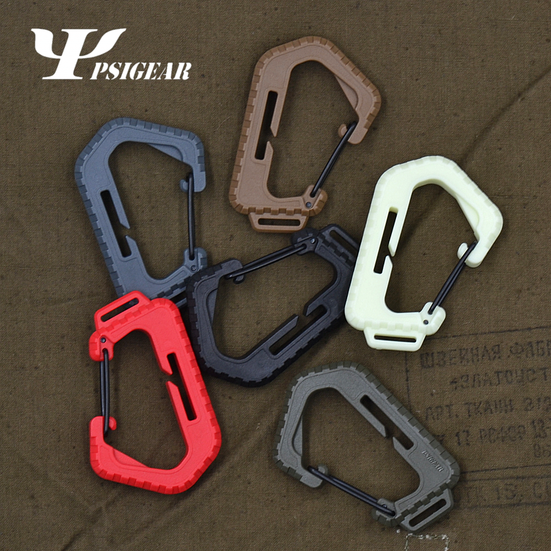 PSIGEAR快挂D扣战术挂钩夜光挂钩