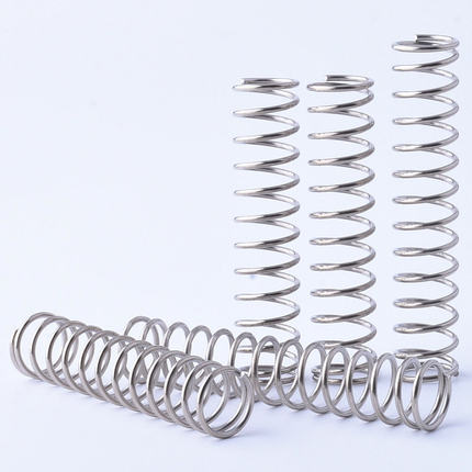 1.4*10/14/15/16/18/2025不锈钢弹簧304压簧压缩弹簧回位复位弹簧