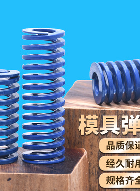 TL蓝色轻负荷 8*4*-12/16/40/50模具弹簧 矩形弹簧 弹簧钢 弹簧