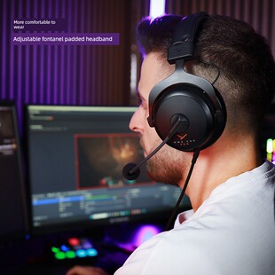 拜雅MMX300 Pro头戴式游戏耳机带线控麦克风高端监听级电竞耳麦