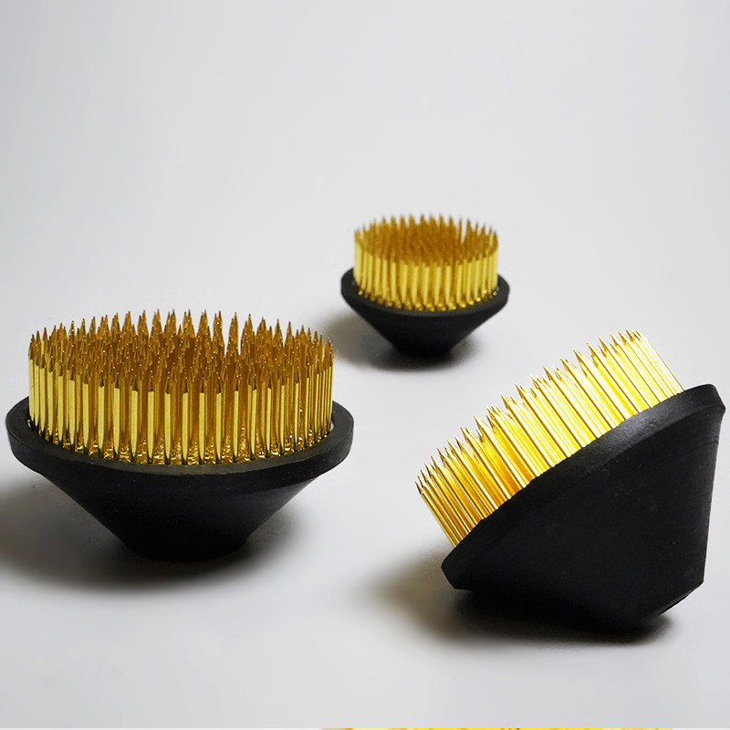 一皿花器花道梯形剑山插花器