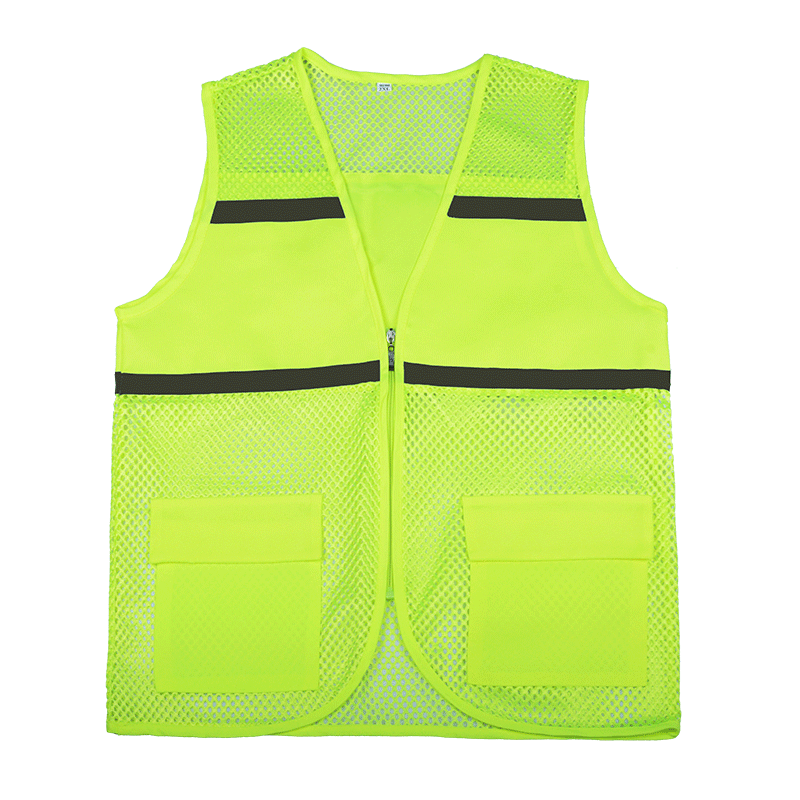 夏季反光安全背心工地施工马甲网眼透气自愿者活动义工服定制LOGO