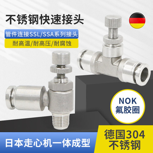 304不锈钢SSL/SA单向调节阀
