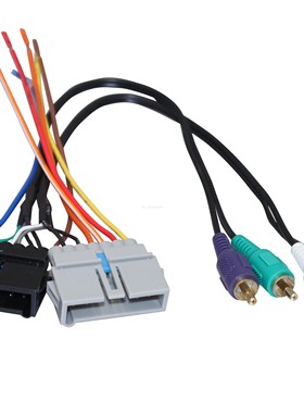 适用于1984-2002克莱斯勒CD升级尾线连接线材RCA公头出口畅销铜丝