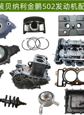 贝纳利BJ500GS-A TRK502缸头曲轴左盖右盖油底壳曲轴箱活塞全车垫