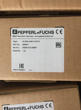 倍加福控制接口单元IC-KP2-1HB17-2V1D德国P+F IC-KP2-2HB17-2V1D