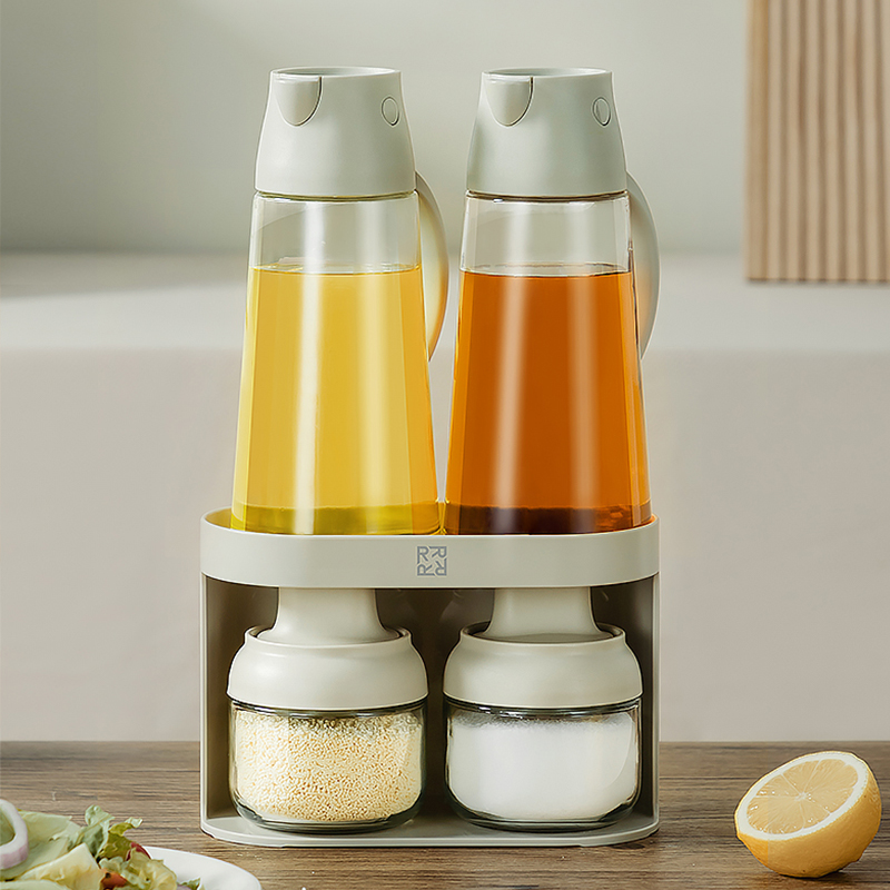 明爵调料罐收纳盒油壶套装