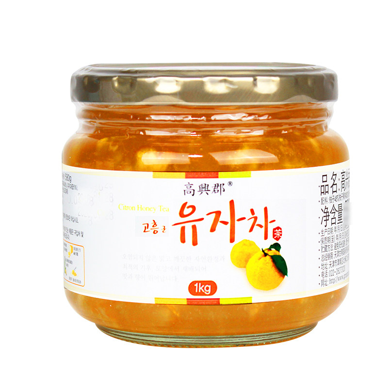 韩国进口 高兴郡蜂蜜柚子茶1kg 进口冲调饮品 高興郡|ruв категории кофе/хлопья/напиток, арроурут/хлопья/Чонг напитки, мед фруктовый чай - от Buy2taobao.com для оказания профессиональной услуги покупки агента Taobao