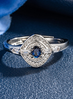 新款轻奢恶魔之眼开囗戒