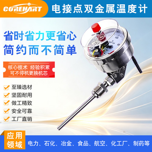 CORE江苏双金属温度计万向型测温