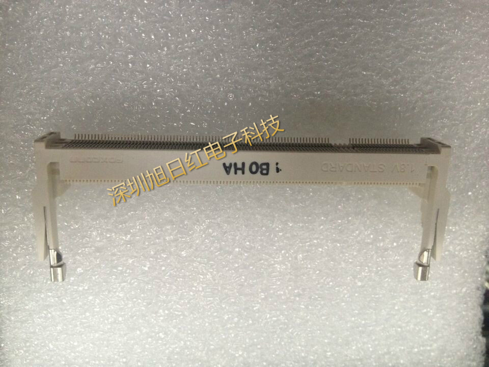 原装富士康笔记本内存槽DDR2 1.8V 200Pin 正向 高度H9.2