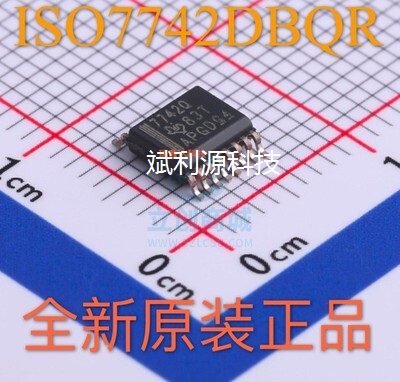 原装 ISO7742DBQ封装SSOP16 ISO7760DBQR 封装SSOP-16 数字隔离器