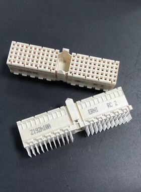 原装 ERNI 104702 CPCI J1连接器 PCB 110P 5*22 A型母座 直插