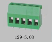 DG129-5.08  KF129-5.08 螺钉式PCB接线端子 2P 可拼接0.45 2位