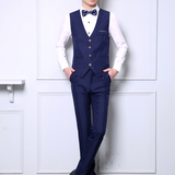 团源服饰休闲金色四扣马甲西裤两件套工作服KYV酷仔靓妹礼服经理，男装西裤，星座1607