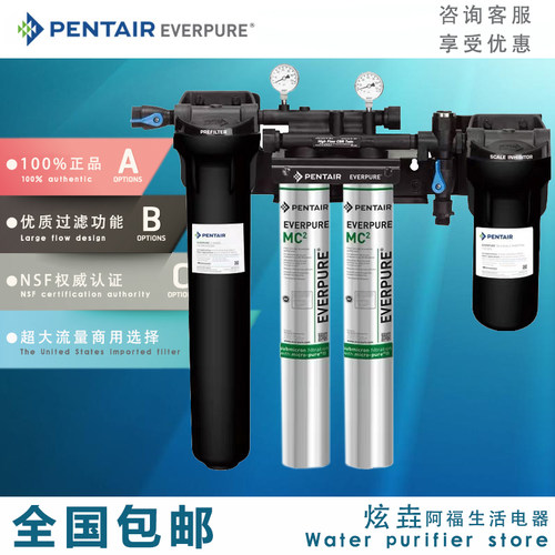 美国爱惠浦净水器mc2咖啡奶茶
