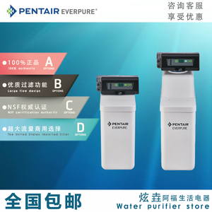 滨特尔爱惠浦SFT-PT18家用软水机PT-13厨下式迷你小型除垢净水器