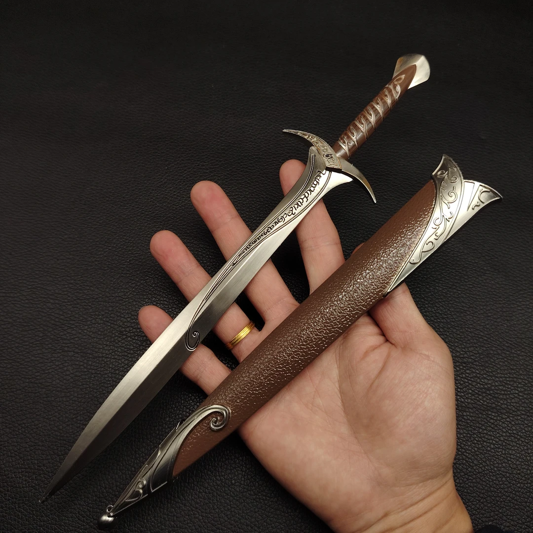 【包邮】指环王刺叮剑30厘米大号(金属)精工版改款第二款
