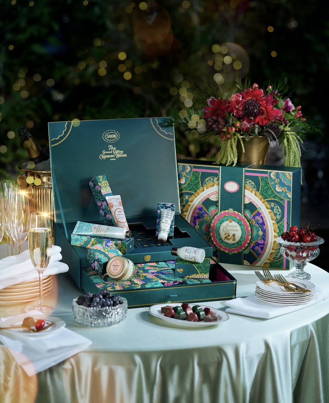 【现货】SABON圣诞倒数日历2025限量礼盒身体护理沐浴油磨砂膏