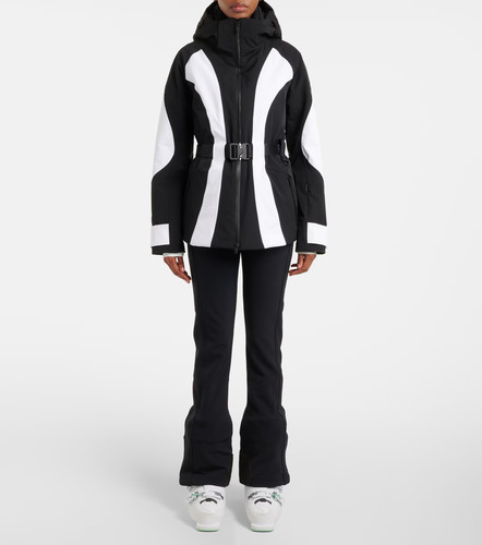 Fusalp 女士秋冬新款运动外套连帽保暖滑雪服拼色外套