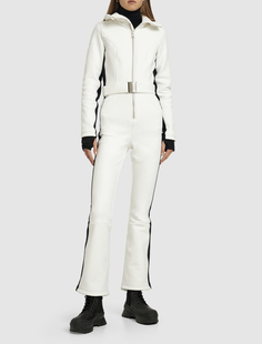 CORDOVA 早秋新款女款条纹连体滑雪服保暖女士束腰抽绳连体裤