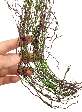 方寸景微缩仿真枯藤树藤爬藤模型沙盘野外房屋绿化材料手账DIY