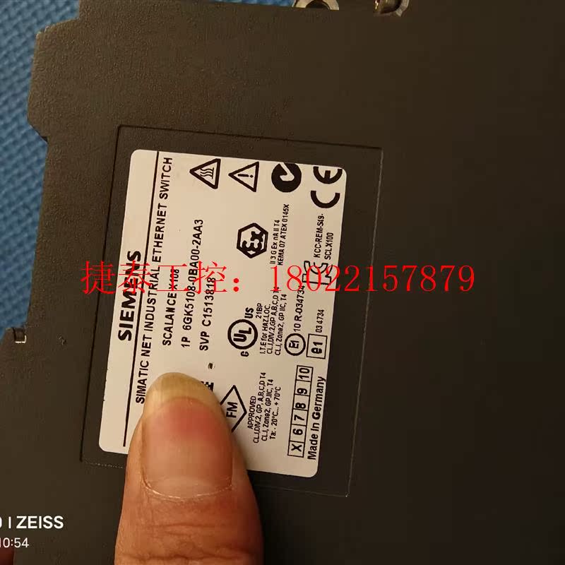 议价 6GK5108-0BA00-2AA3 交换机 SCAL