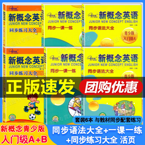 新概念英语青少版入门级A+B