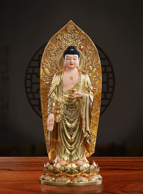 阿佛神像居家保平安释迦牟尼佛像