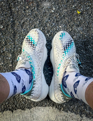 现货Nike Air Footscape Woven潮流编制复古运动休闲鞋HM5656-110