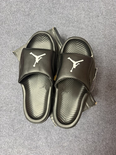 NIKE耐克JORDAN男子一字拖舒适透气沙滩运动休闲拖鞋 HF3263-001