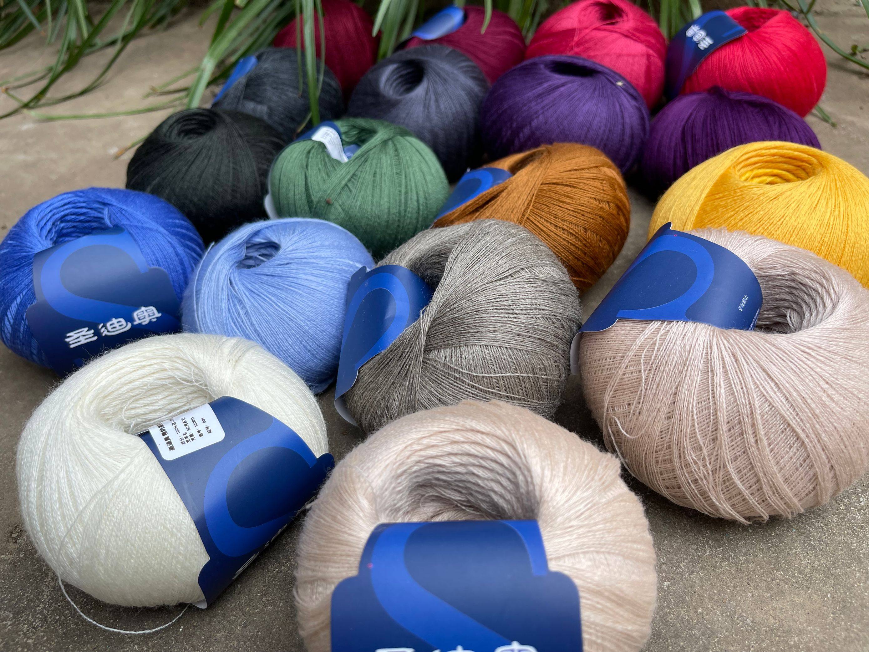 圣迪奥2013细线细羊毛钩针棒针