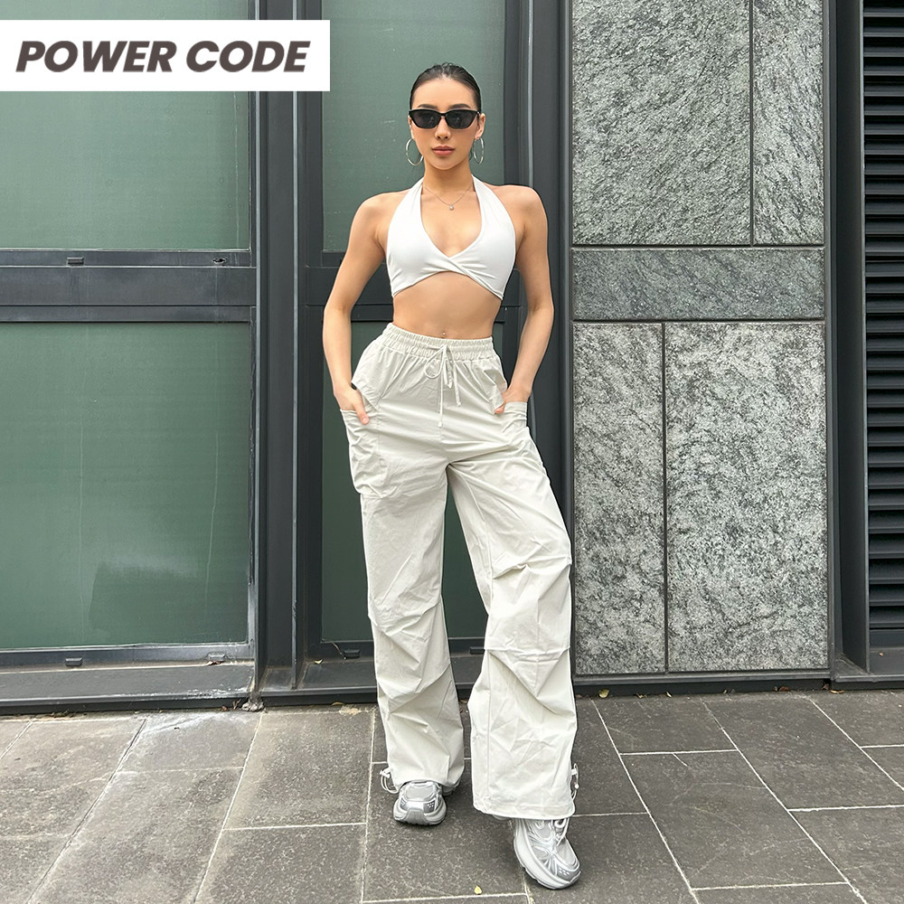美式复古风休闲运动工装裤伞兵裤