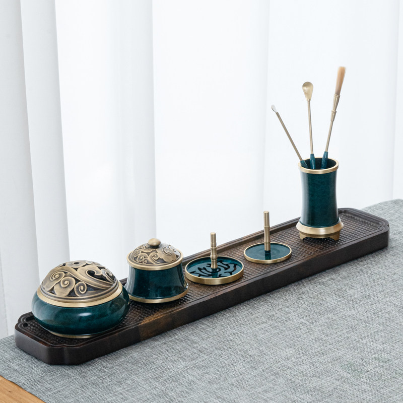 香道入门香篆套装打香篆工具模具熏香粉炉子香纂礼盒文创定制送礼